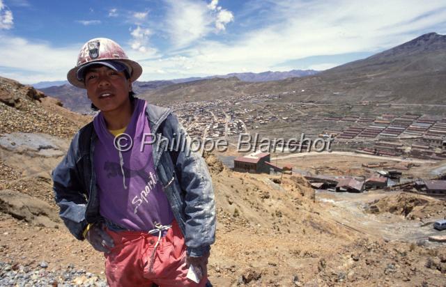 bolivie  12.JPG - Portrait d'un jeune mineurPotosiBolivie